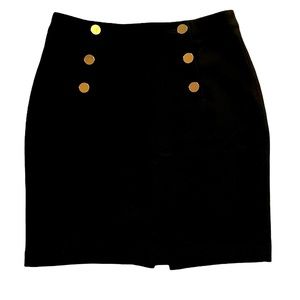 H&M Black Ladies Skirt Size 8